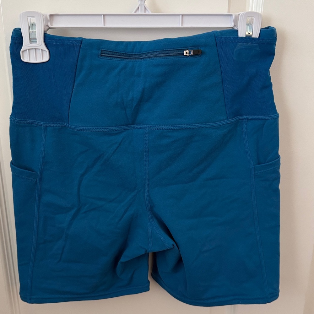 Oiselle Pocket Jogger 5.25” shorts 8 teal - Picture 5 of 5